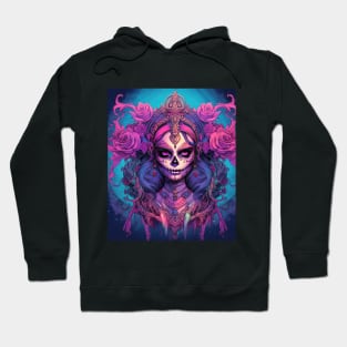 Dia De Las Santas Malvados Muertas Hoodie